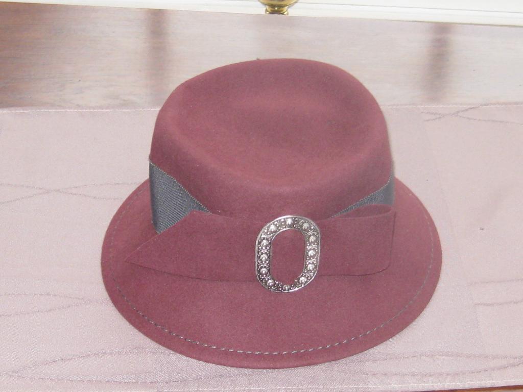 Dameshoed, Kleding | Dames, Hoeden en Petten, Ophalen, 56 of 57 cm (M, 7 of 7⅛ inch), Hoed, Zo goed als nieuw