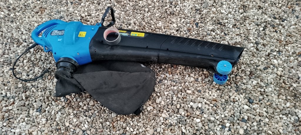 bladblazer en zuiger, Enlèvement, Utilisé, Avec sac de ramassage