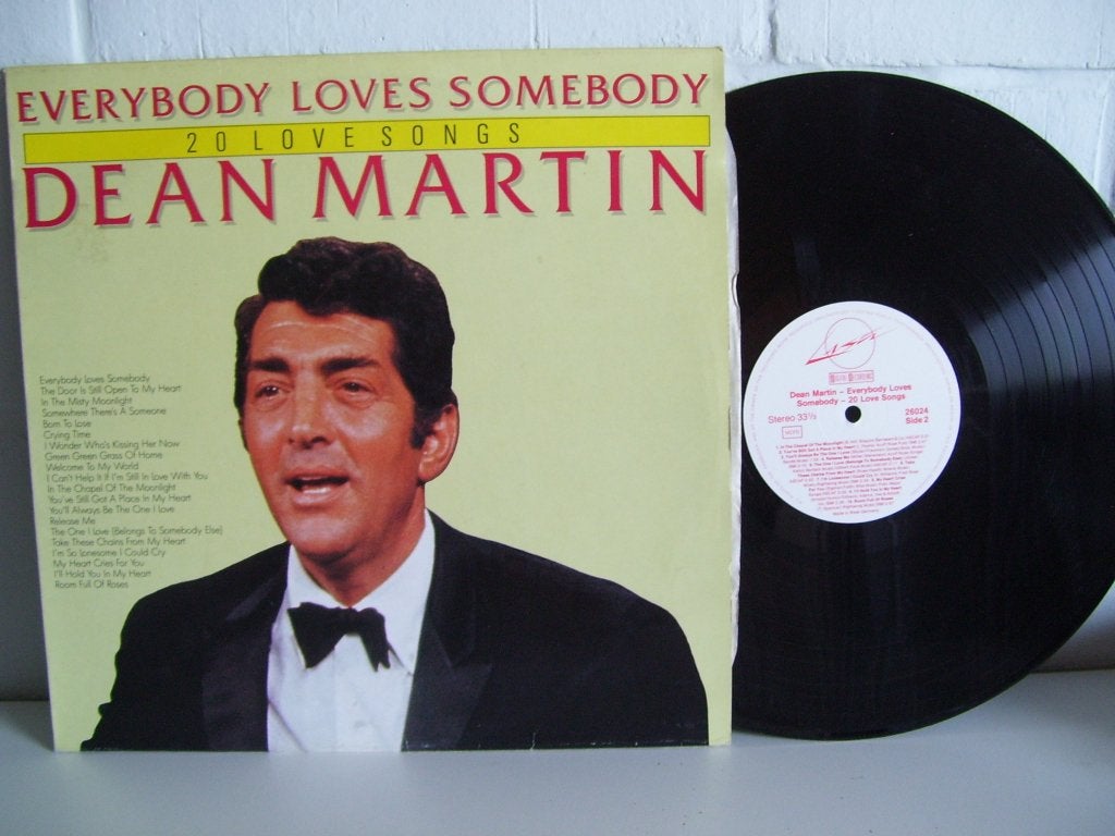 DEAN MARTIN  everybody loves somebody ( 20 love songs ), Cd's en Dvd's, LP, Originele persing, Ophalen of Verzenden, Zo goed als nieuw