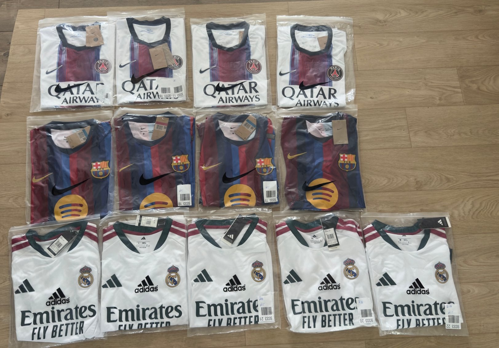 NIEUWE VOETBALSHIRTS, Enlèvement ou Envoi, Neuf, Maillot