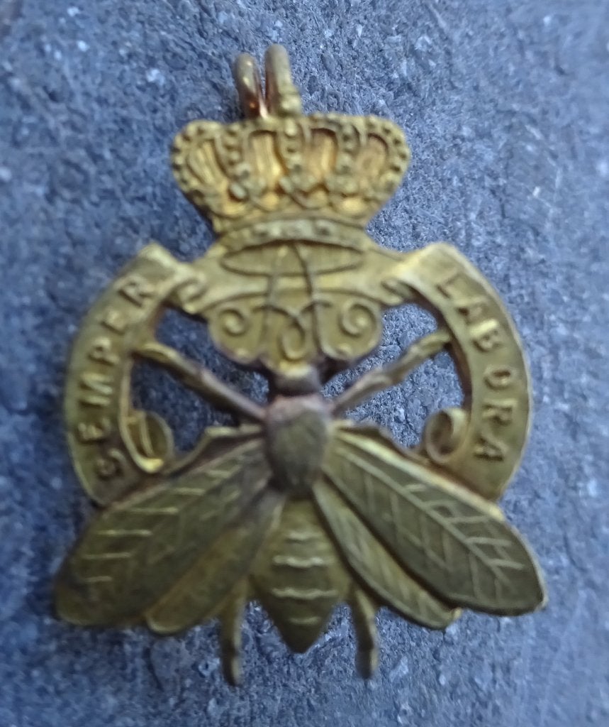 BELGIQUE: ABL / AVIATION LEGERE - INSIGNE REVERS DE COL, Envoi, Armée de terre, Emblème ou Badge