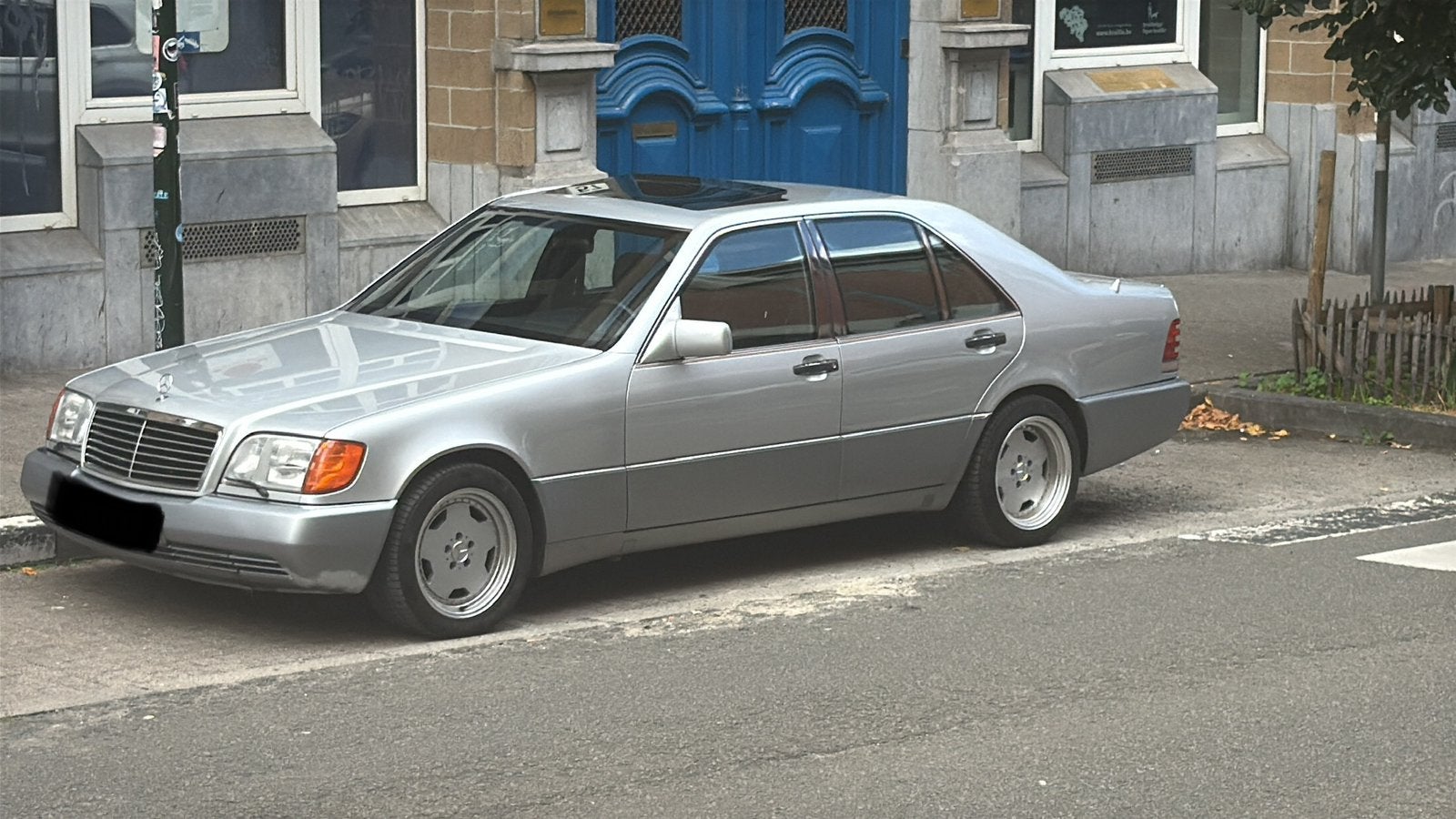 Mercedes classe S500, Autos, Cuir, Argent ou Gris, Achat, 5000 cm³