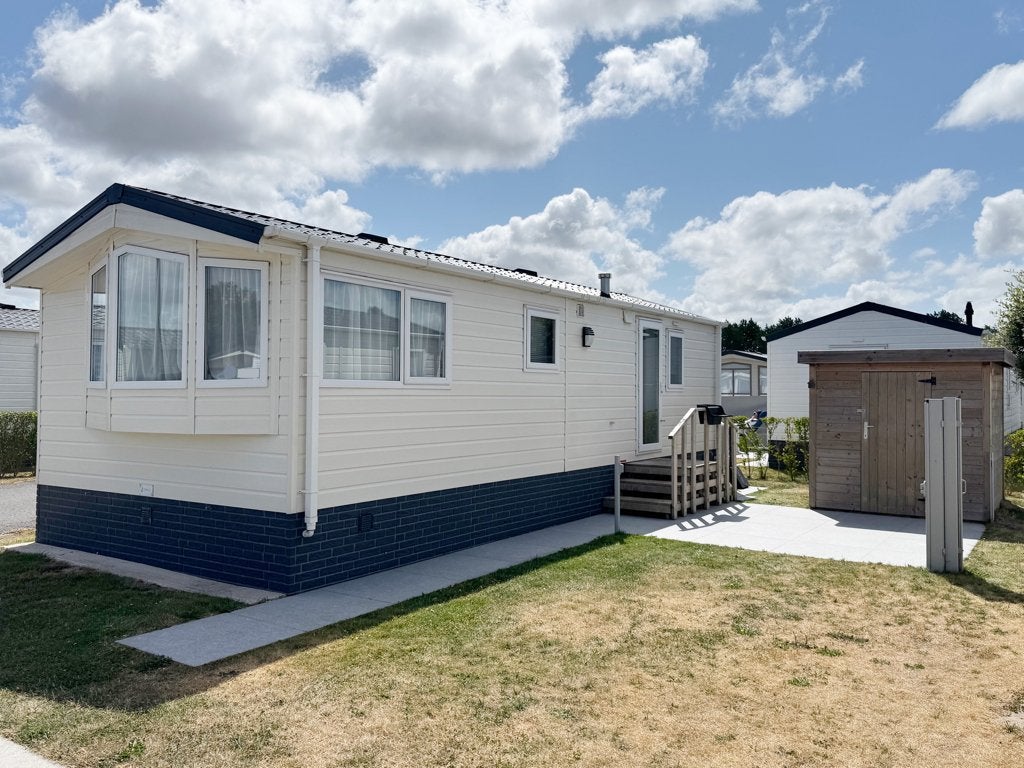 Nieuwpoort - Nieuwe Stacaravan - Broker REF 90362, Caravanes & Camping, Caravanes résidentielles, jusqu'à 6, Enlèvement