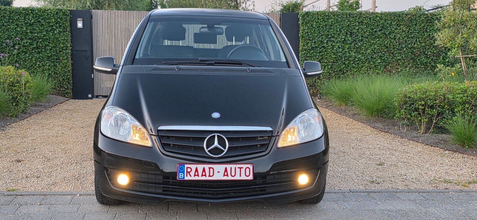 Mercedes-Benz A 150 _ 1,5/70kw _ airco _ GPS _ 123.000 km!!!, Auto's, 1498 cc, Zwart, 4 cilinders, Zwart