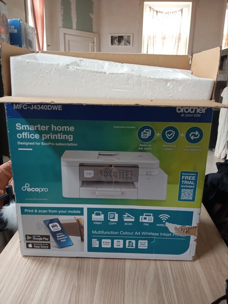 Nieuwe printer, scanner, fax, kopieermachine, Ophalen, Printer