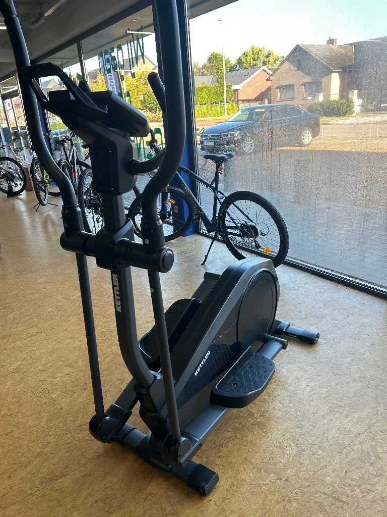 Crosstrainer kettler optima 400 nieuw toestel, Neuf, Aluminium, Enlèvement, Vélo elliptique