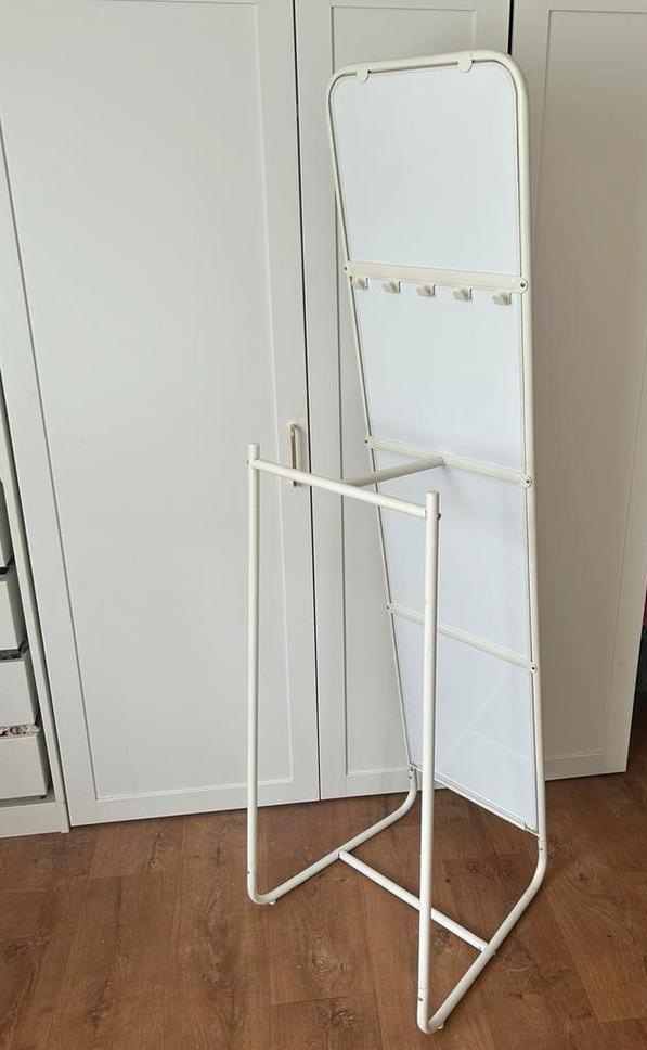 Miroir Ikea Blanc, Maison & Meubles, Accessoires pour la Maison | Miroirs, Enlèvement, Comme neuf