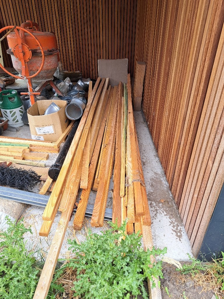 SLS 38 x 58 partij overschot, Ophalen, 25 tot 50 mm, Grenen, Nieuw