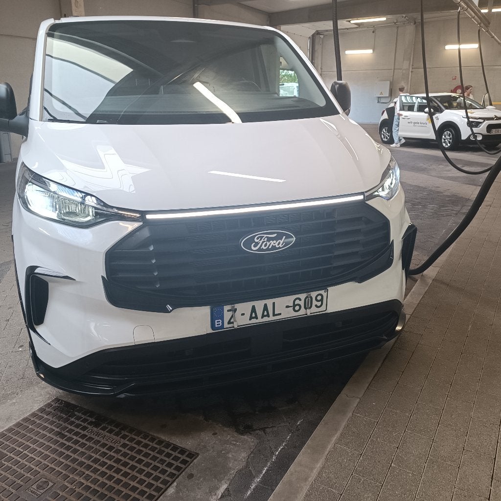 ford transit custom trend,550km,zo goed als nieuw!!!!!, Auto's, 1995 cc, 4 cilinders, Wit, 5 deurs