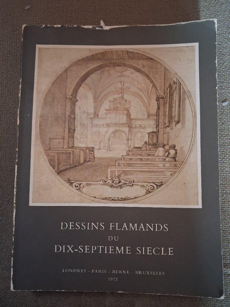DESSINS FLAMANDS DU DIX-SEPTIEME SIECLE - FRANSE VERSIE, Enlèvement ou Envoi, Peinture et dessin