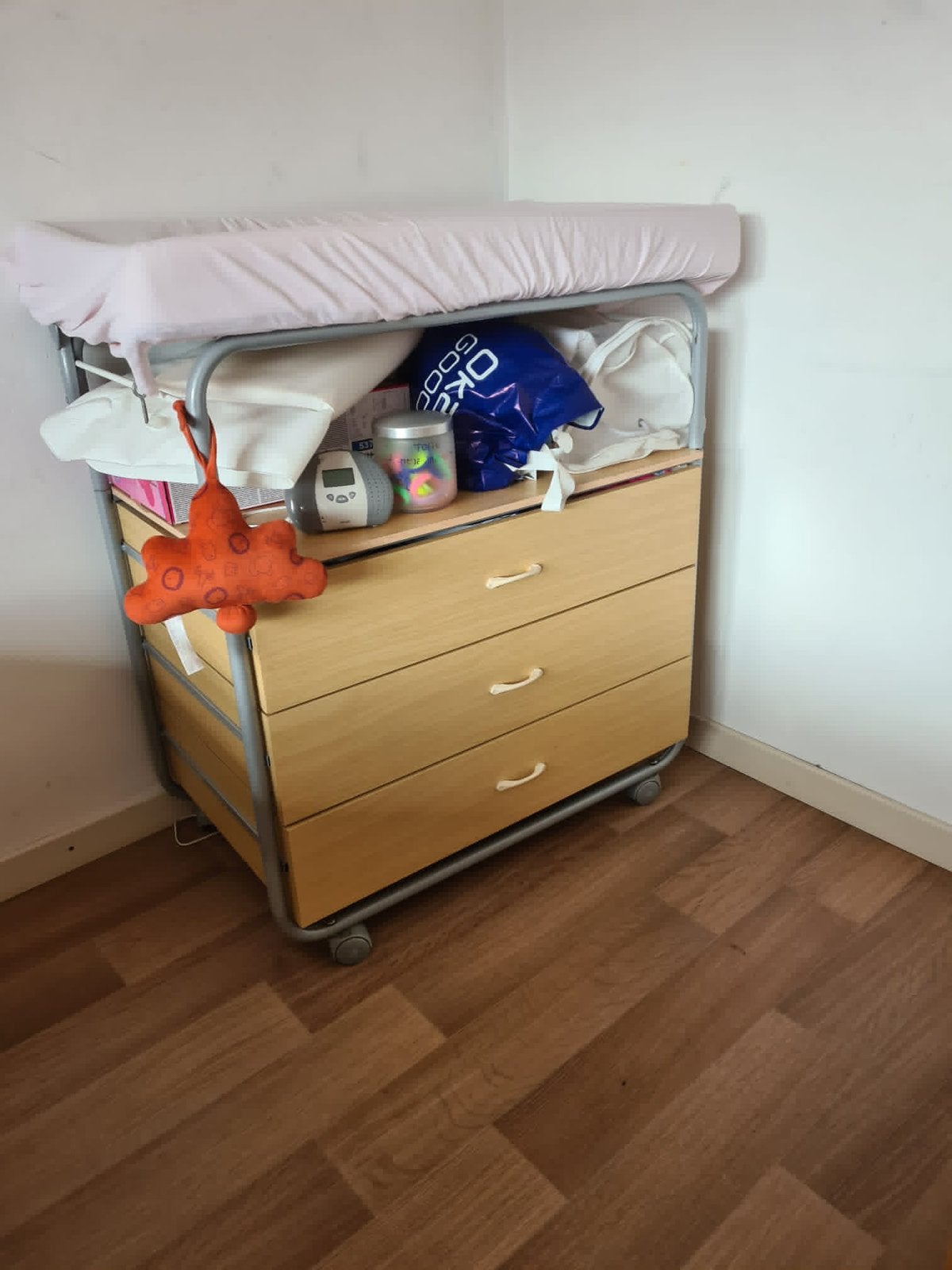 Verschoon tafel baby, Ophalen, Zo goed als nieuw