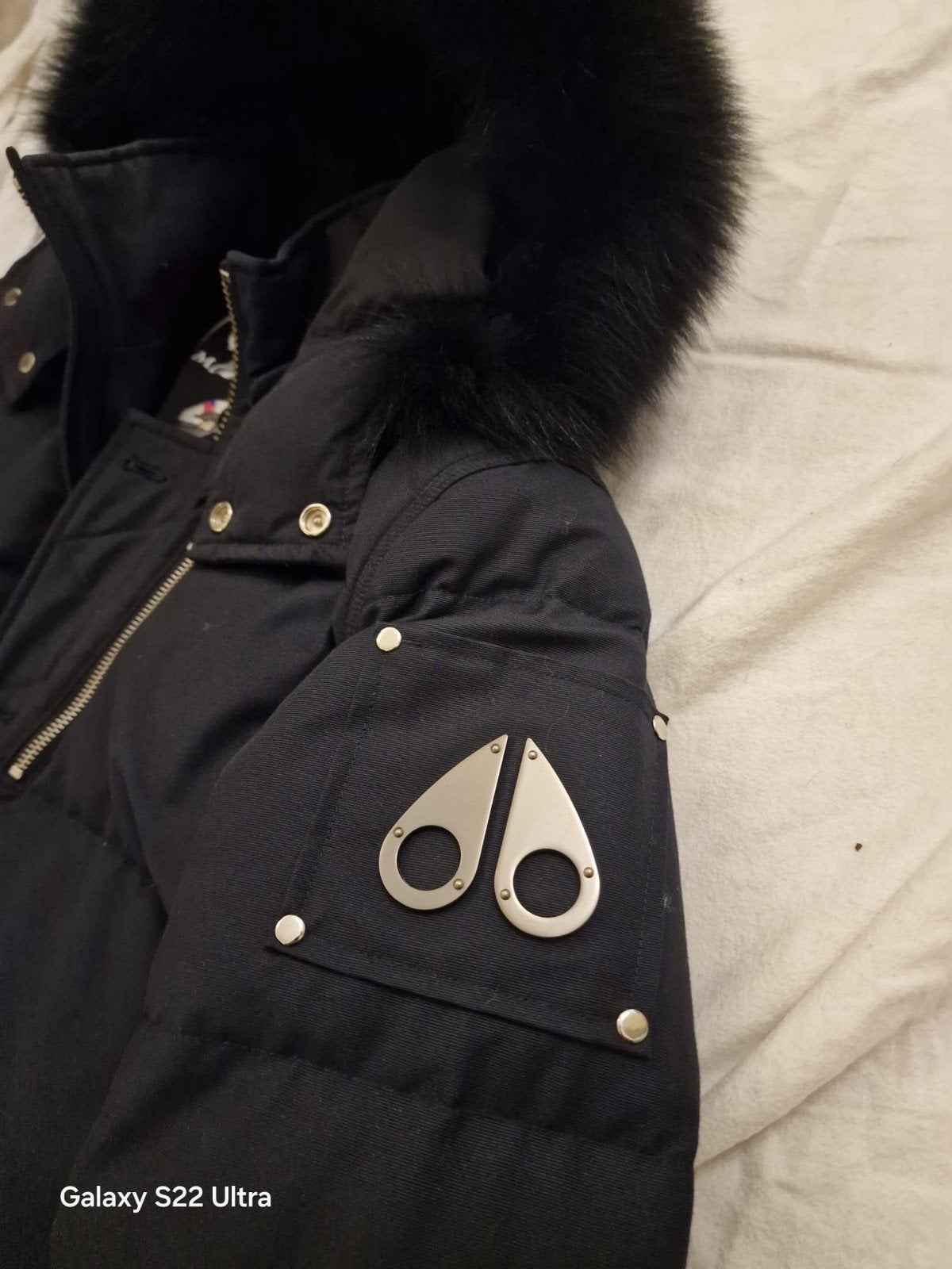 Moose Knuckles Winterjas, Kleding | Heren, Zwart, Moose knuckles, Ophalen of Verzenden, Zo goed als nieuw