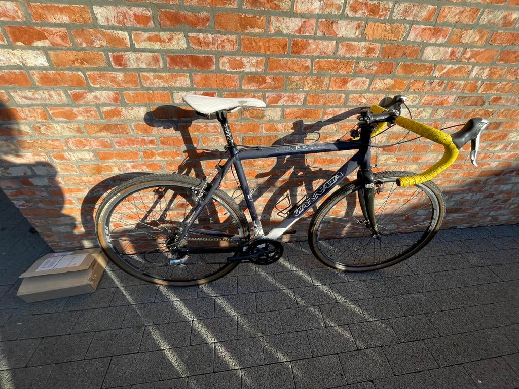Zannata cyclocross fiets U6-2 met extra onderdelen, Fietsen en Brommers, Ophalen, Gebruikt, Aluminium, 20 tot 24 inch