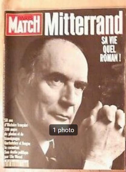 Paris Match N 2434 Spécial Décès F. Mitterand 18/1/96, Collections, Enlèvement ou Envoi, 1980 à nos jours, Journal ou Magazine