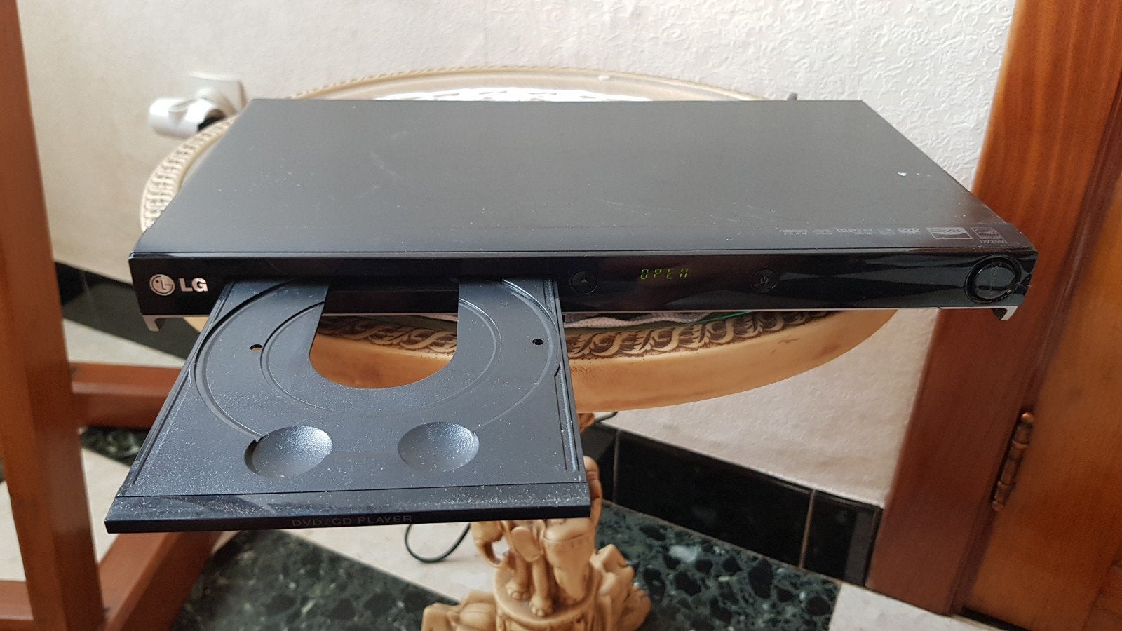 DVD - CD player LG dvx550, TV, Hi-fi & Vidéo, Enlèvement ou Envoi, Lecteur DVD, LG