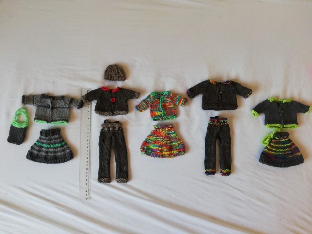 Poppenkleertjes voor Barbie en Ken in katoen, nieuw, Hobby en Vrije tijd, Breien en Haken, Ophalen of Verzenden, Nieuw, Breien