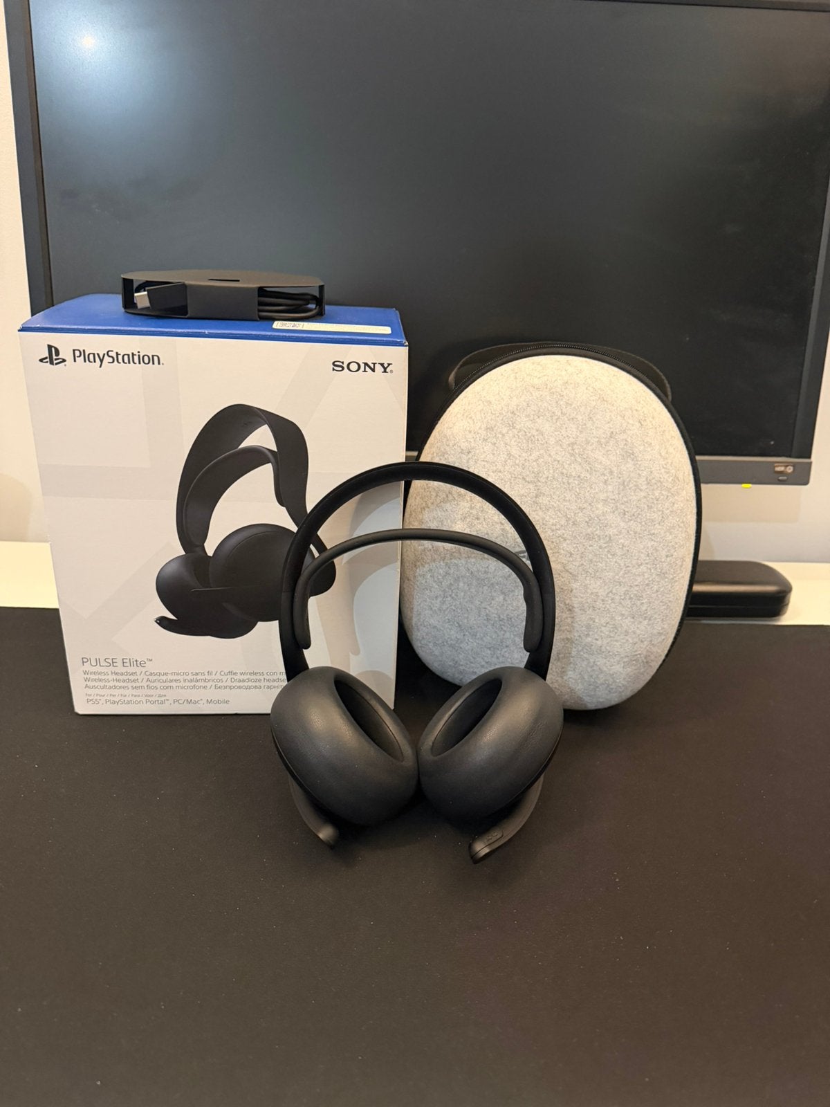Casque Sony Pulse Elite, Enlèvement ou Envoi, Noir, Sony, Sans fil