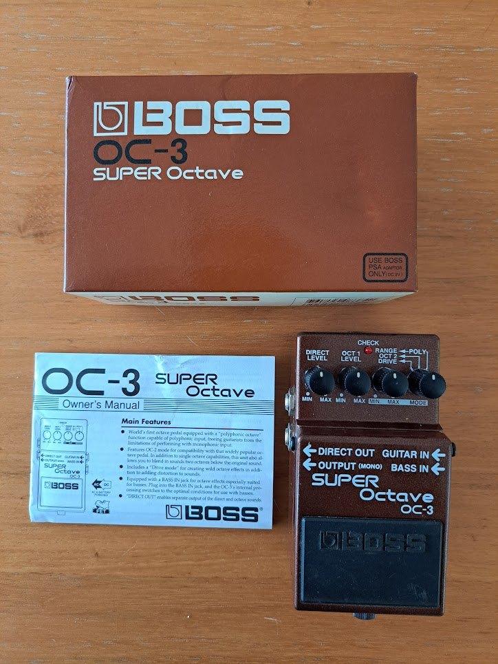 Boss OC-3 Super Octave, Musique & Instruments, Effets, Enlèvement, Utilisé, Autres types