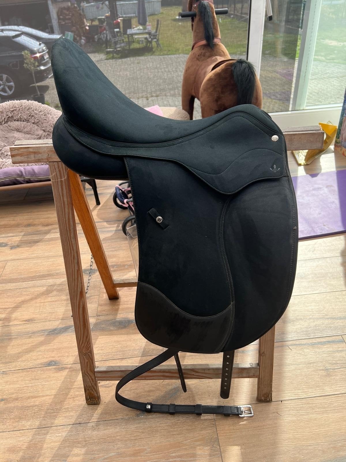 Wintec Isabell Icon, dressuurzadel, Dieren en Toebehoren, Paarden en Pony's | Zadels, Ophalen, Aanpassysteem, Dressuur, Diepe zit
