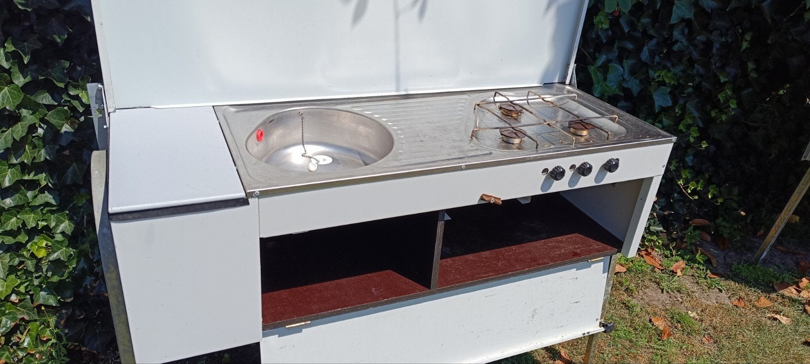 unité de cuisine mobile, Enlèvement