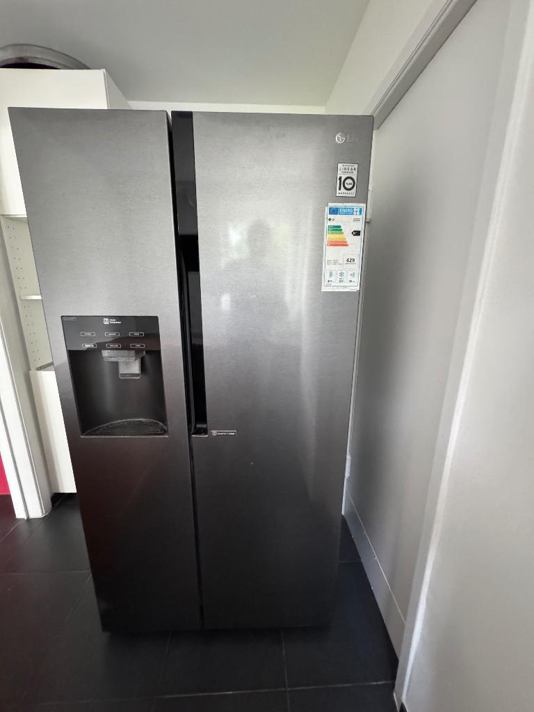 Frigo us LG avec compartiment à glace, Electroménager, Réfrigérateurs & Frigos, Enlèvement, Comme neuf, Avec congélateur séparé