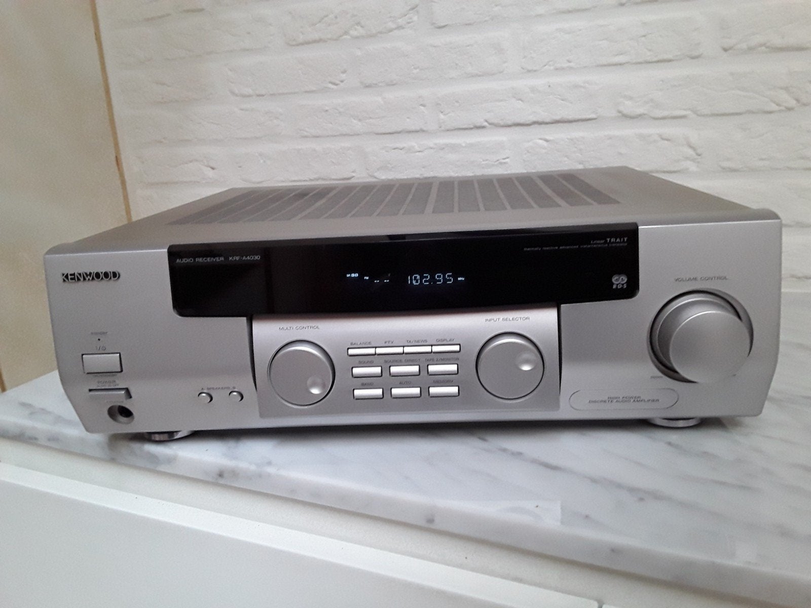 Versterker ,,KENWOOD,, ( reciever ), Ophalen