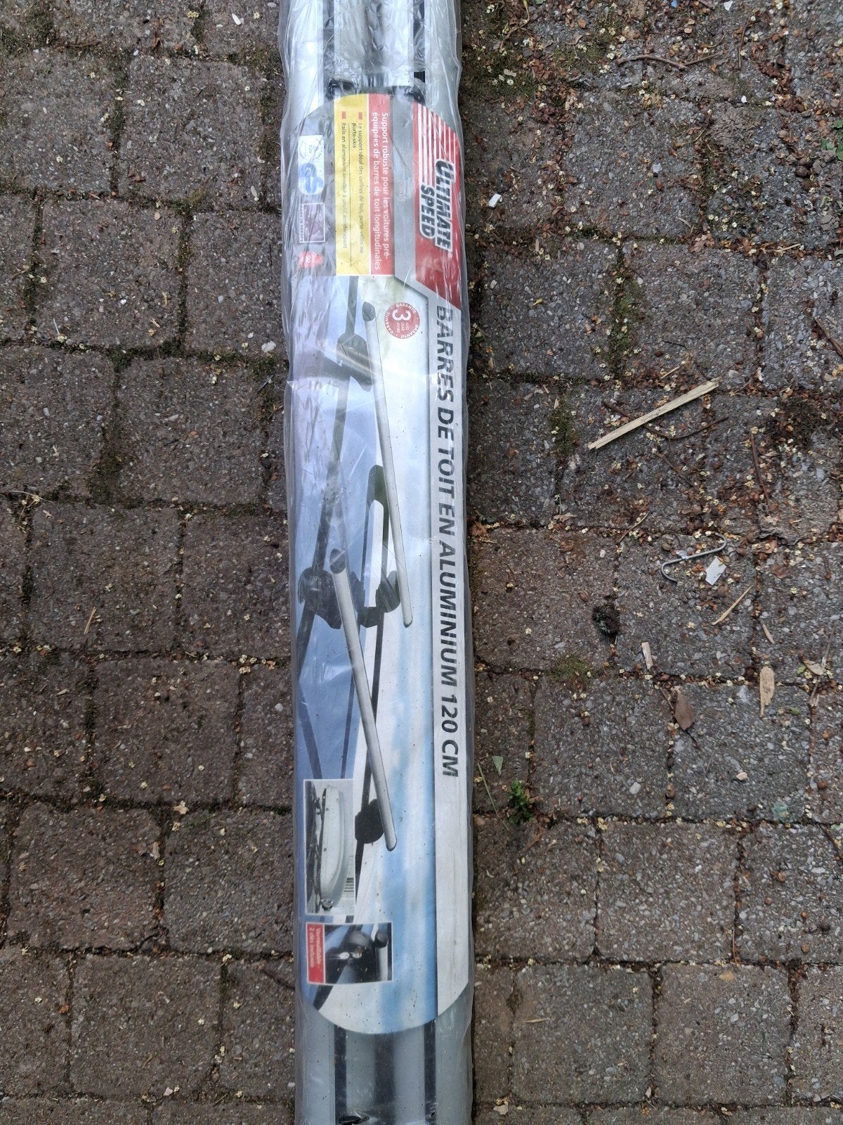 Nieuwe Ultimate Speed aluminium dakdragers 120 cm – €40, Auto diversen, Dakdragers, Ophalen