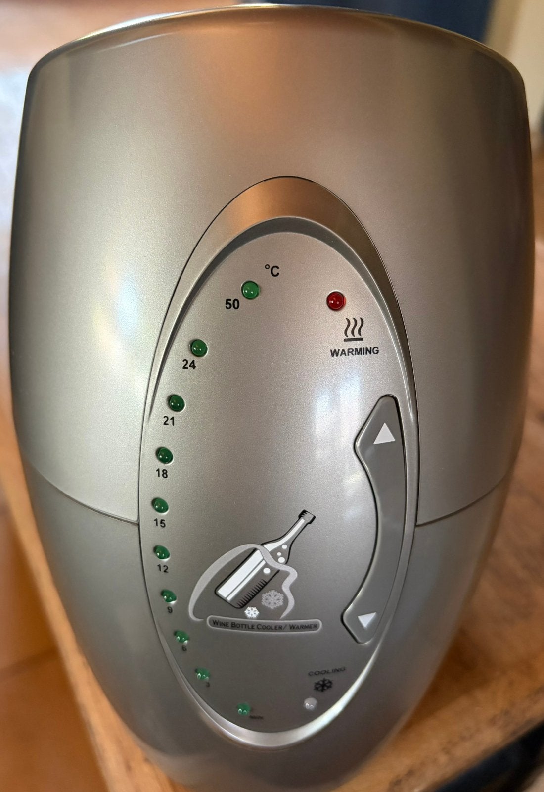 Te koop wine bottle cooler/warmer, Ophalen of Verzenden, Nieuw