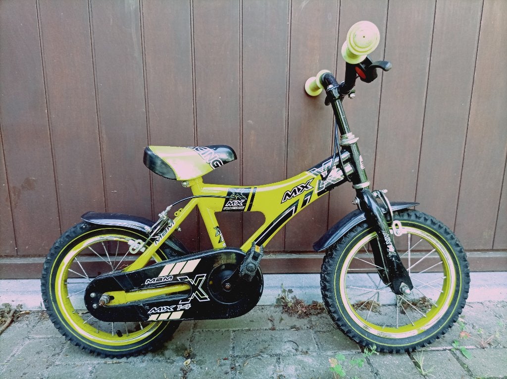 Kinder fiets, Fietsen en Brommers, Fietsen | Kinderfietsjes, Ophalen, Gebruikt, Minder dan 16 inch