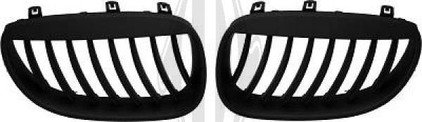 Grill Nierenset BMW E60 E61 Zwart 1224340 2003-2007
