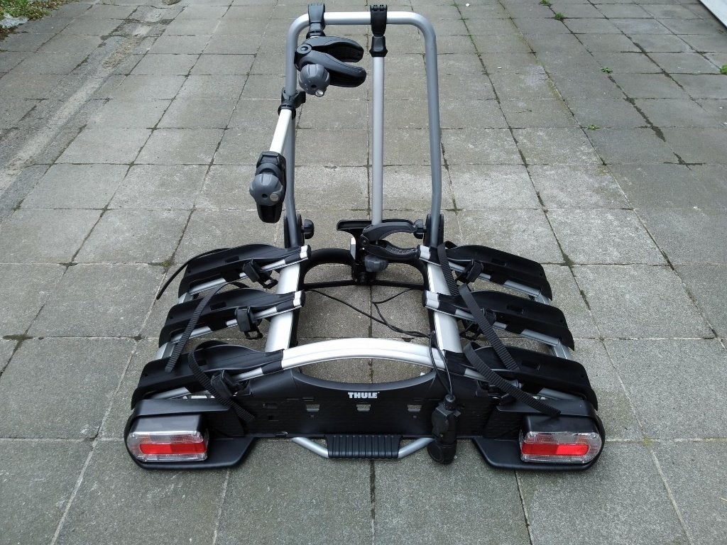 Porte Vélos Thule, Autos : Divers, Porte-vélos, Comme neuf, Support d'attelage, 3 vélos ou plus, Enlèvement