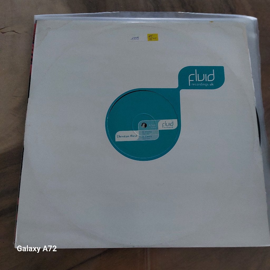 christian west eterna 12 inch maxi, Gebruikt, Trance, Ophalen of Verzenden, 12 inch