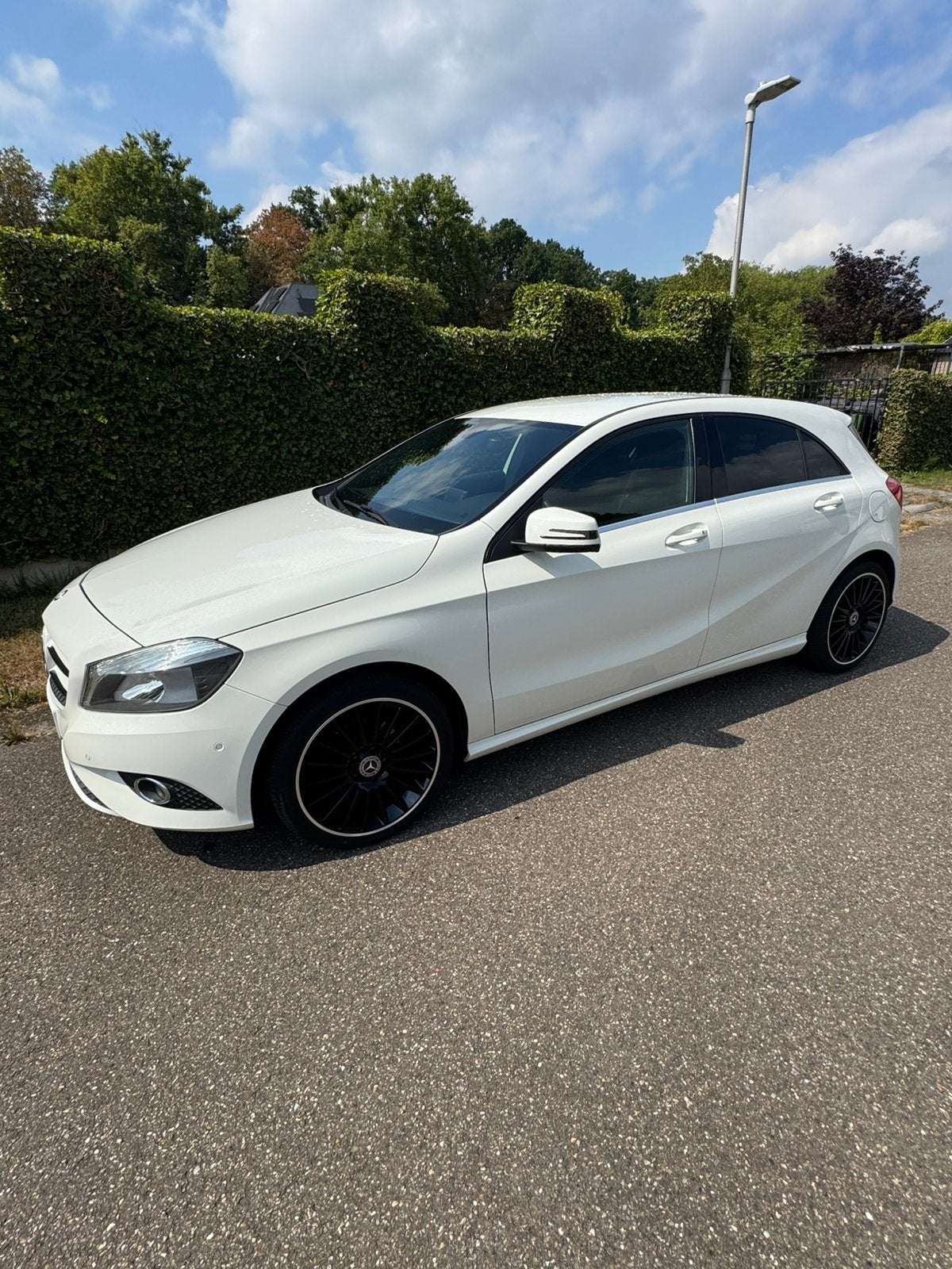 Mercedes A-klasse a180 cdi in super goede staat!, Auto's, Mercedes-Benz, Euro 5, Leder en Stof, Wit, 5 deurs