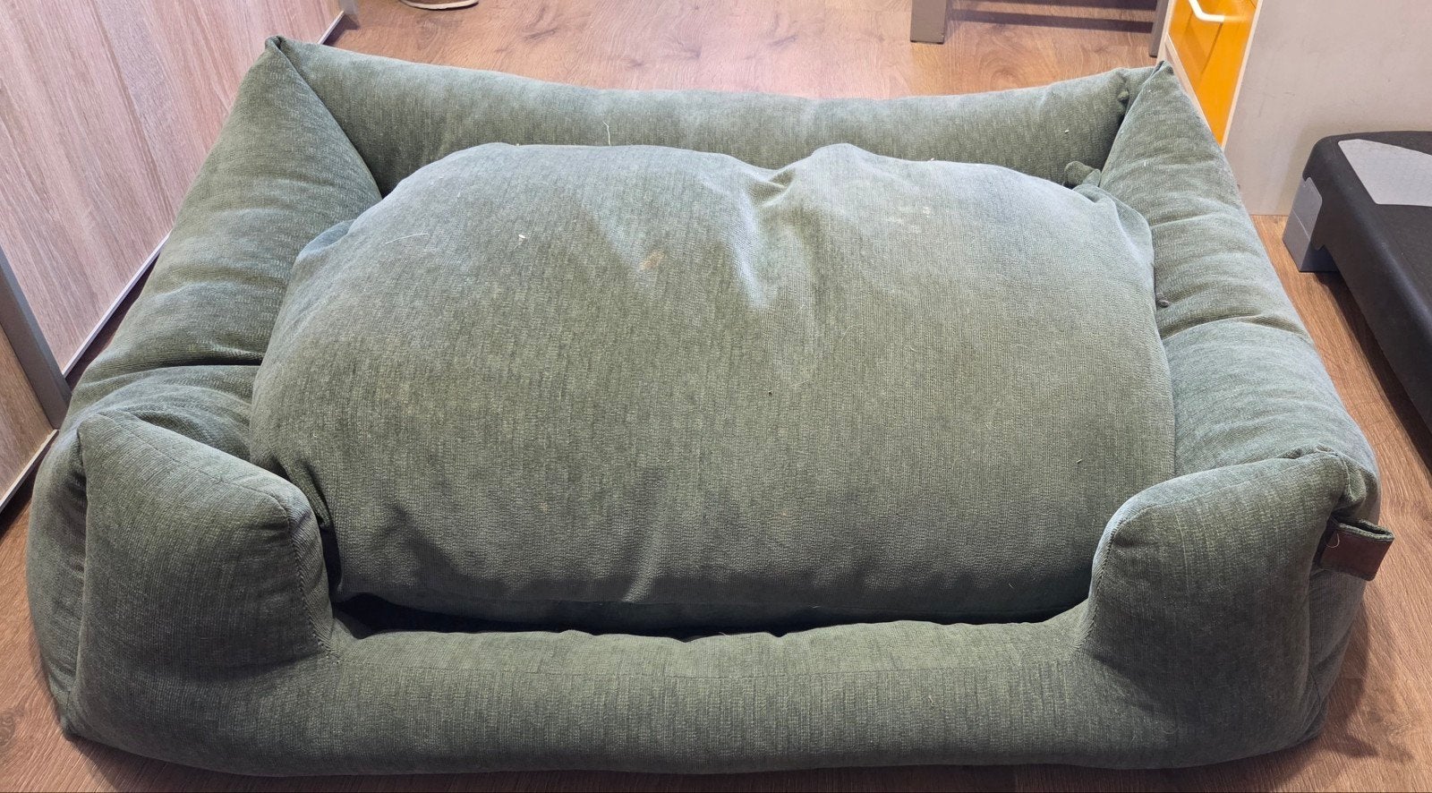 Fantail mand snooze Emarald Green, Enlèvement
