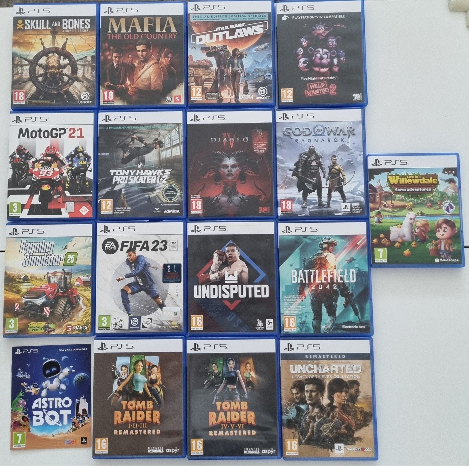 PS5-games, Ophalen