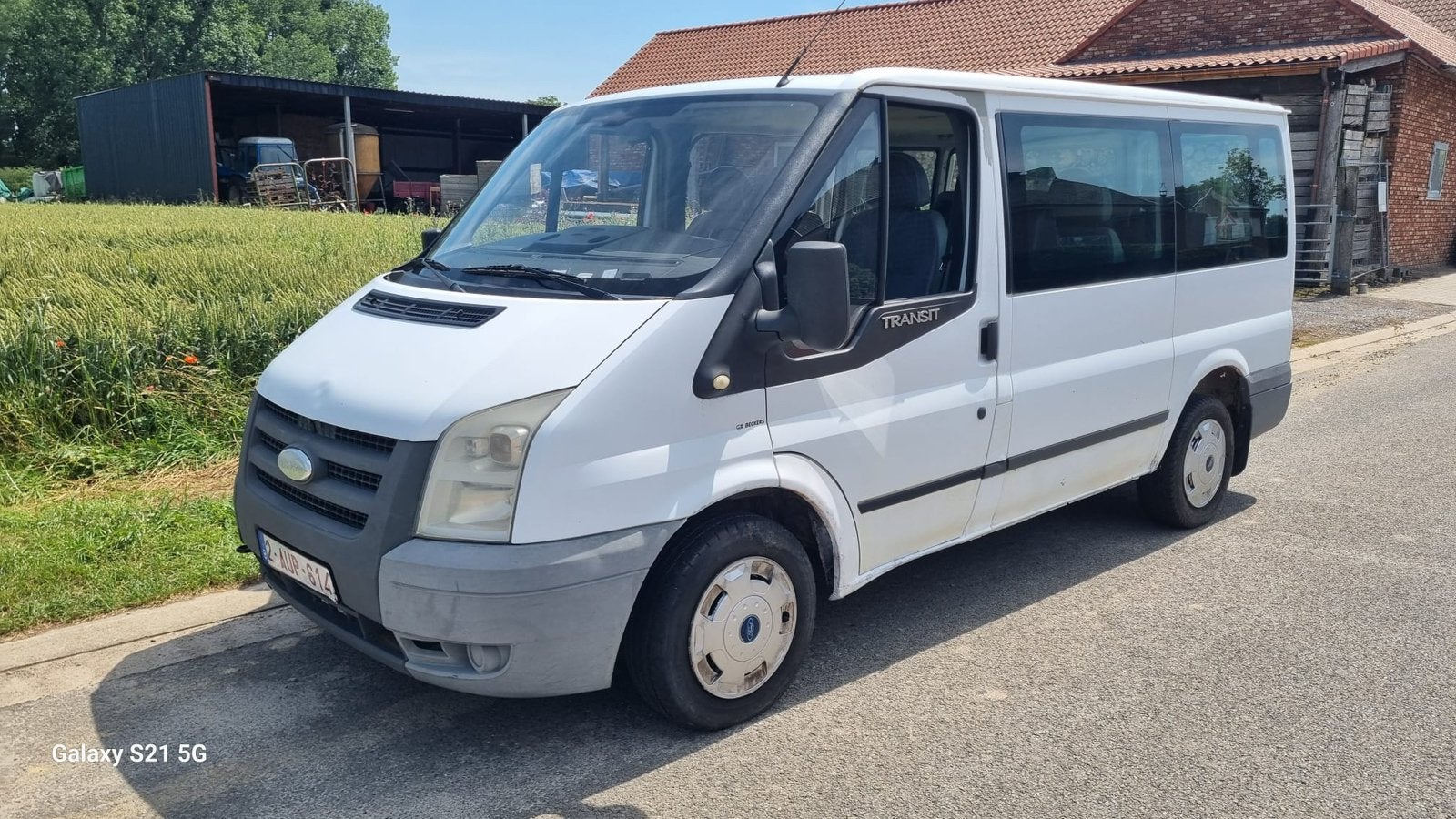 Ford transit minibus 8+1persoone, Auto's, Bedrijf, Te koop, Handgeschakeld, Diesel