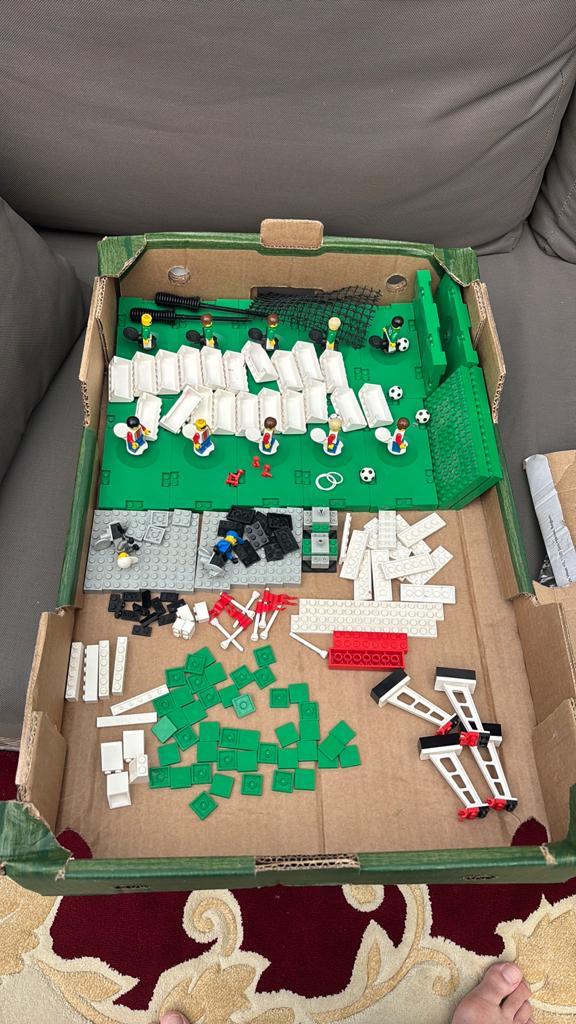 Lego 3409 voetbal, Gebruikt, Overige thema's, Lego, Ophalen of Verzenden