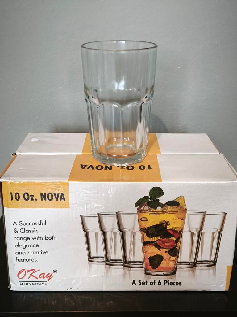 Verres à eau ou à cocktails, Enlèvement ou Envoi, Neuf, Verre à eau