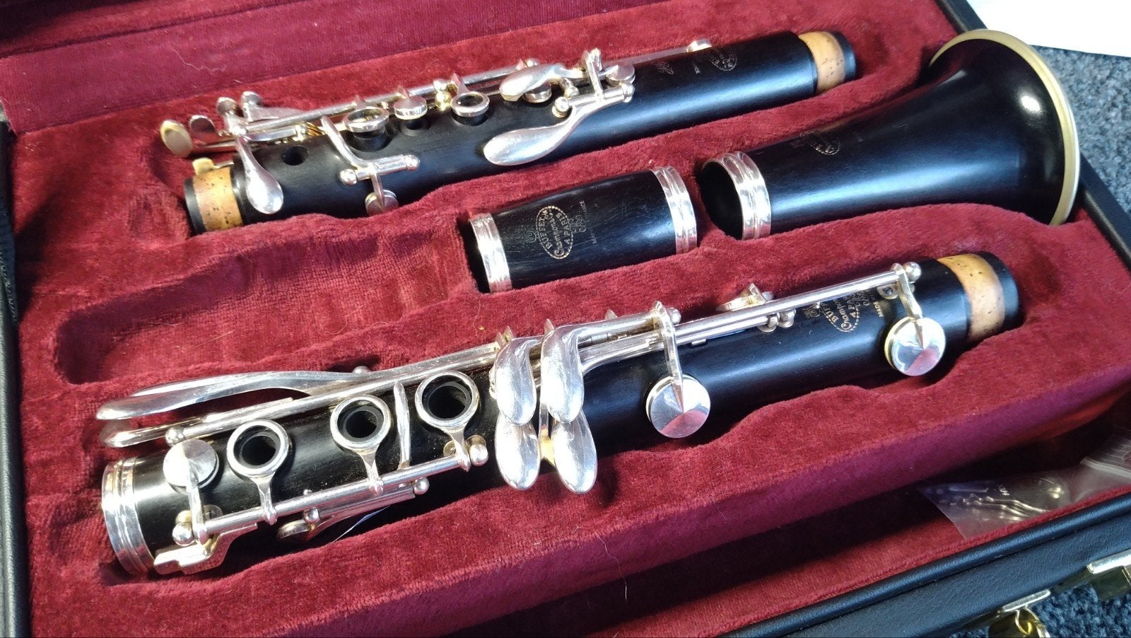 Buffet Crampon RC, Enlèvement, Bois, Clarinette en si bémol, Avec valise