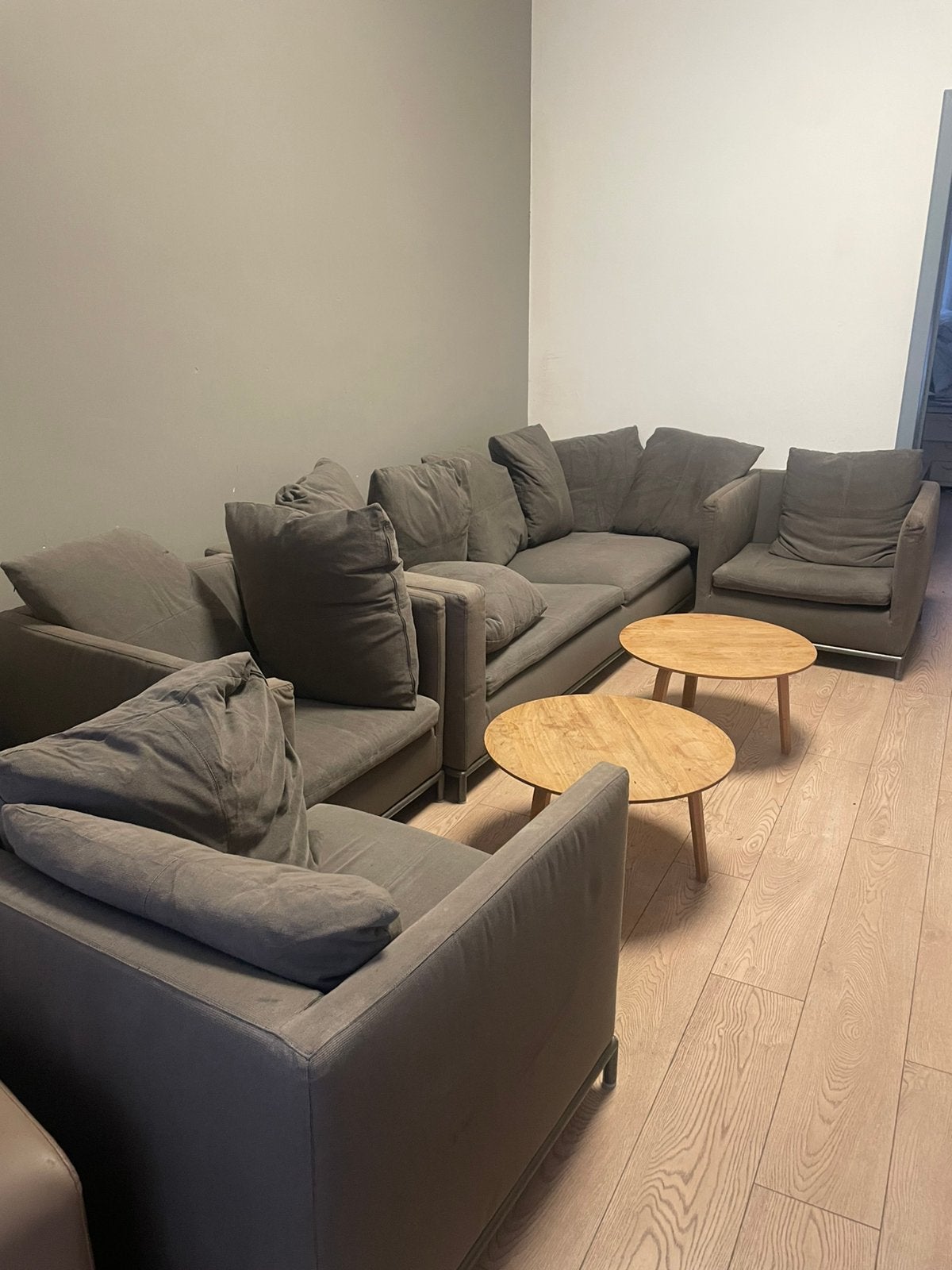 Canapé B B Italia / Maxalto, Maison & Meubles, Canapés | Coins salons complets, Enlèvement, Utilisé, Tissus