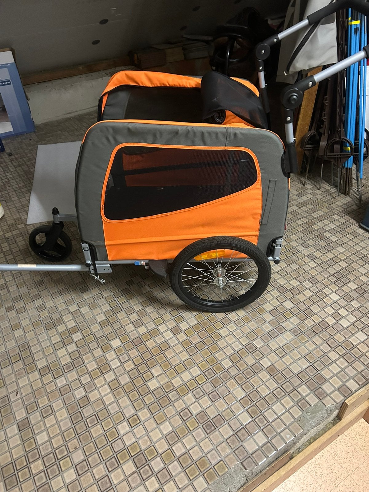 Honden fiets en wandelkar, Enlèvement, Comme neuf