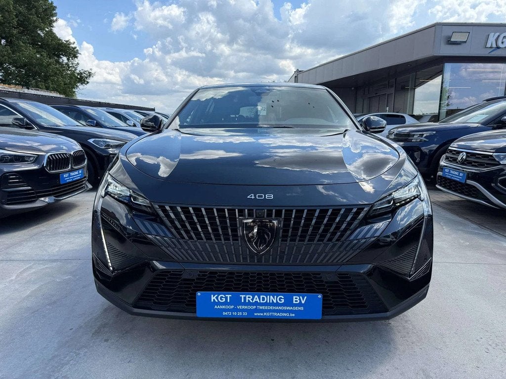 Peugeot 408 1.2i TURBO HYBRID GT-LINE AUTOMAAT NAVI LEDER FU, Automaat, Gebruikt, 1199 cc, Leder