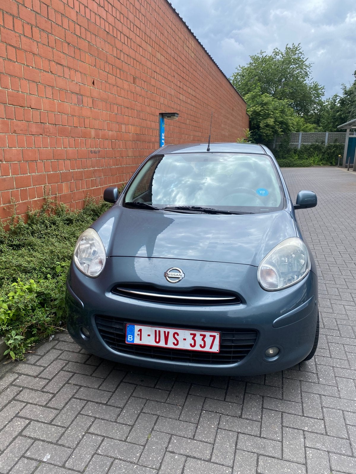 Nissan micra bleu 2012 euro 5 bon état 192 000km, Autos, Euro 5, Achat, Noir, 5 portes