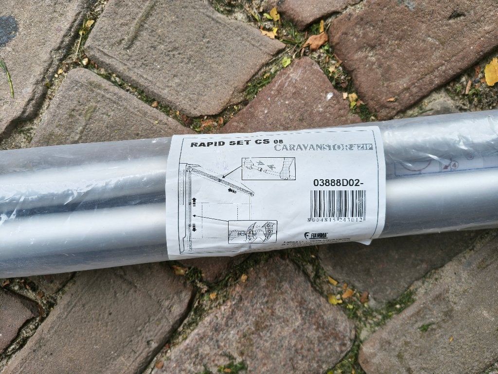 Fiamma voorwand 320 cm  en zijwanden 200 cm zgan, Ophalen, Zo goed als nieuw, PVC, Fiamma