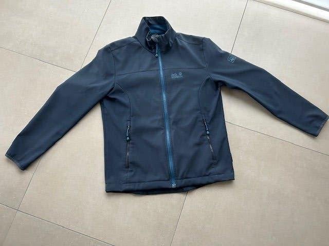 Softshell Jack Wolfskin maat S, Kleding | Heren, Blauw, Jack wolfskin, Ophalen of Verzenden, Gedragen