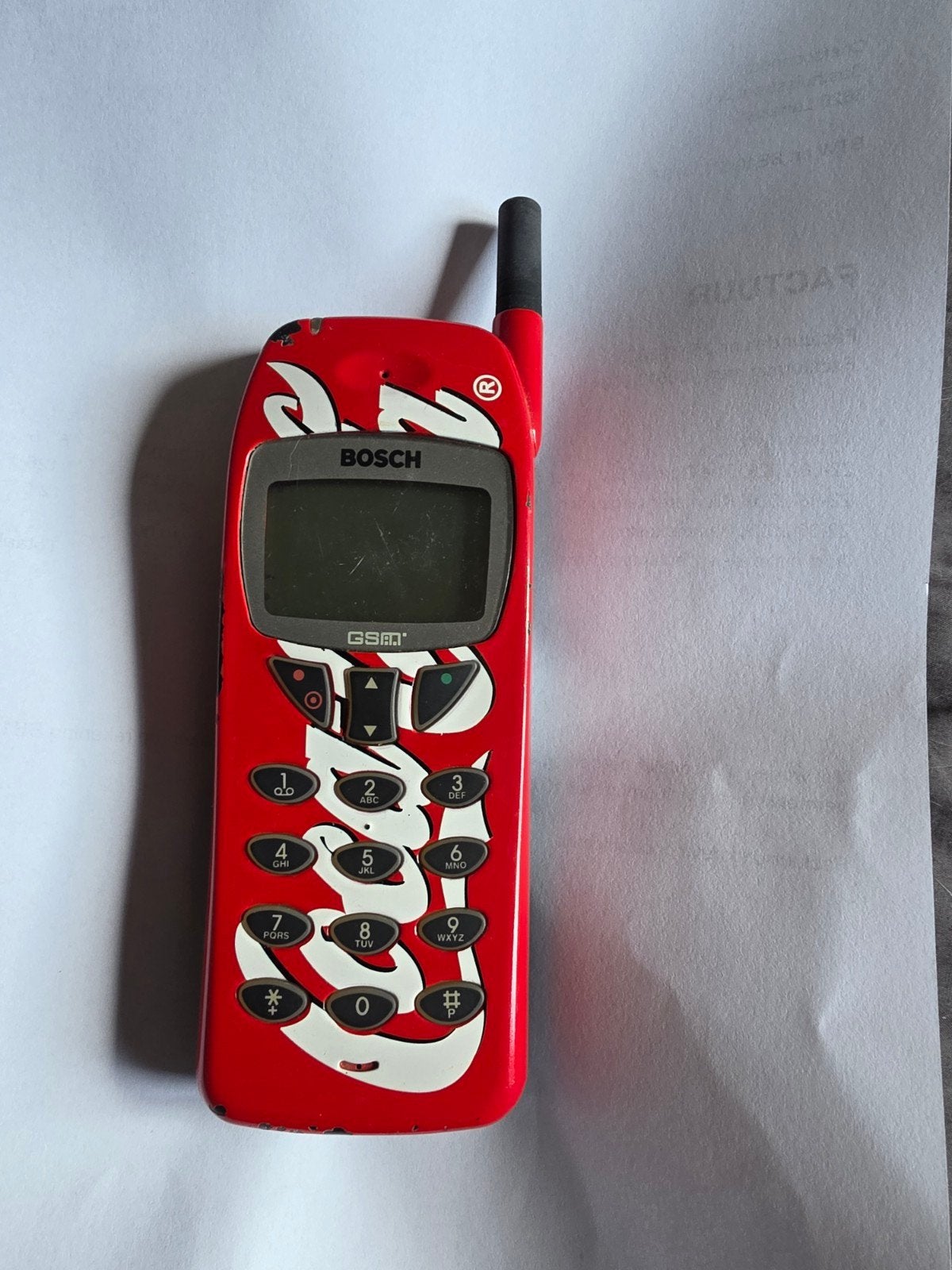 Unieke vintage Bosch Coca-Cola GSM / Telefoon (Collec, Ophalen