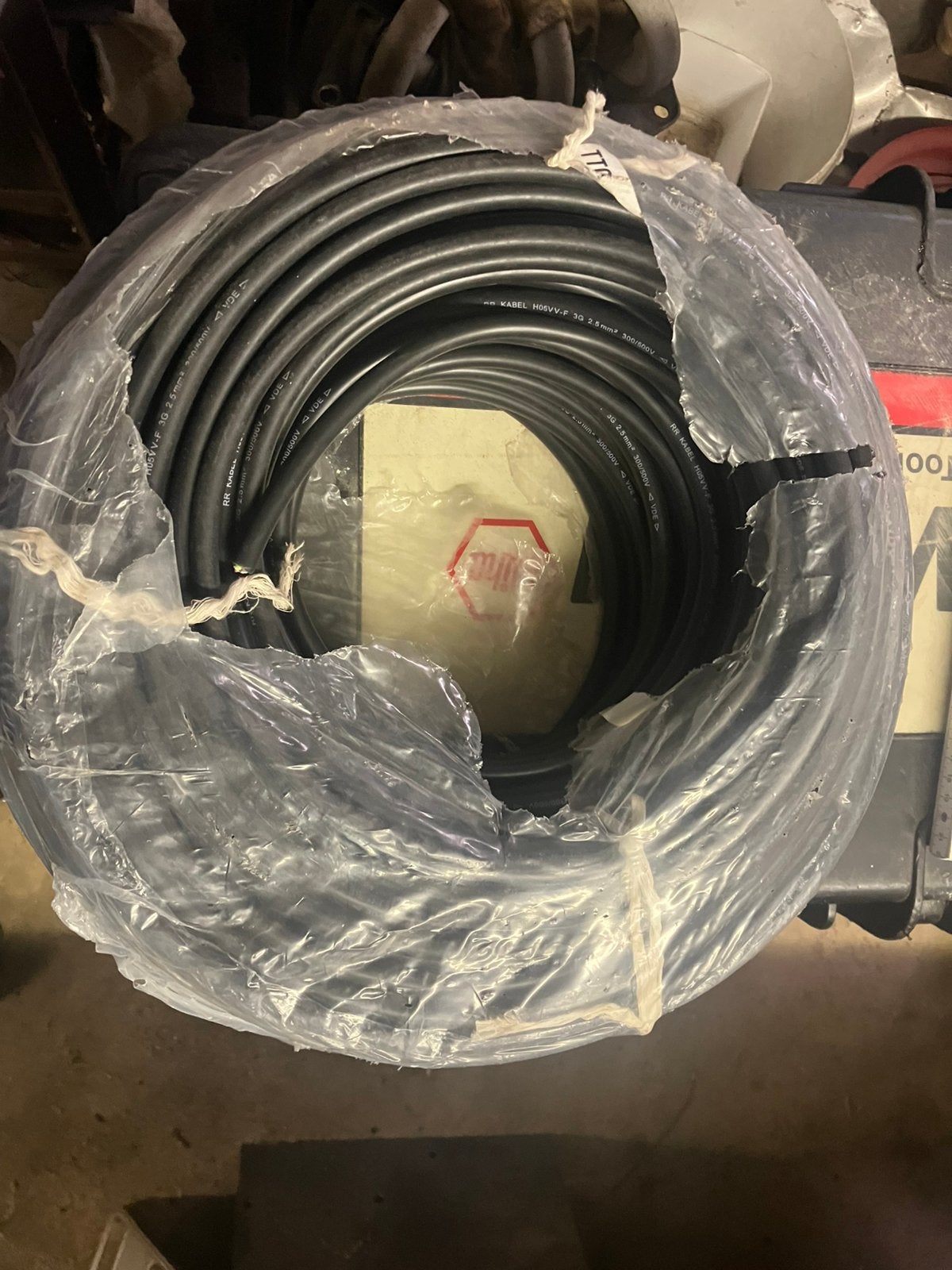 Kabel 3g2,5 (soepel), Ophalen, Nieuw
