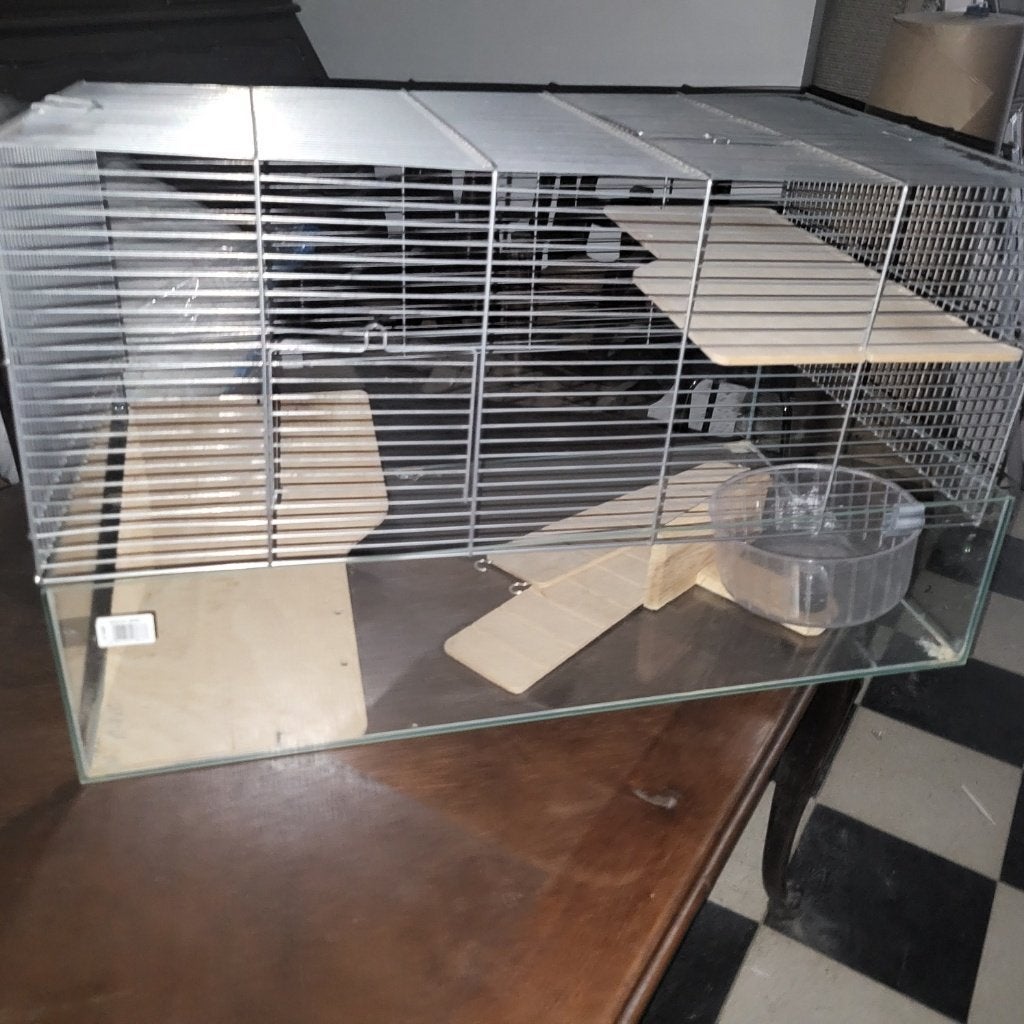 Hamsterverblijf, Ophalen, Zo goed als nieuw, 75 tot 110 cm, Cavia