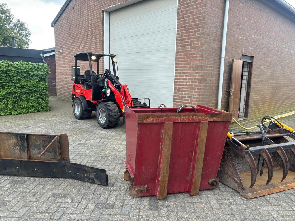 Manitou MLA-3 35H Kniklader shovel (2020) 4 aanbouwdelen, Ophalen, Wiellader of Shovel