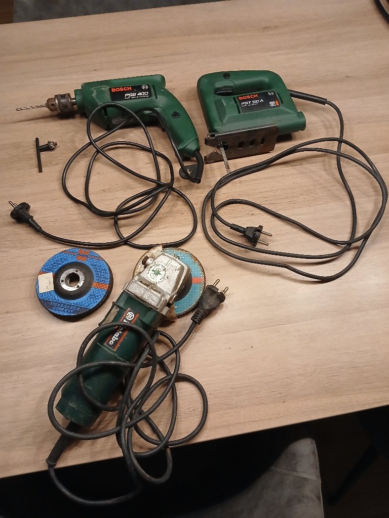Boormachine decoupeer slijptol, Ophalen of Verzenden, Gebruikt, Boormachine, Klopboormechanisme